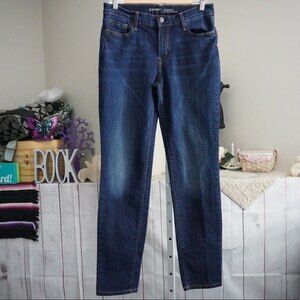 Old Navy sz 4 Mid-Rise Dark Wash Jeans